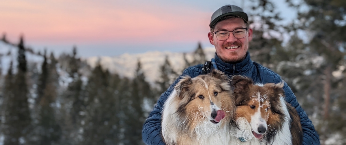 Ty and his shelties